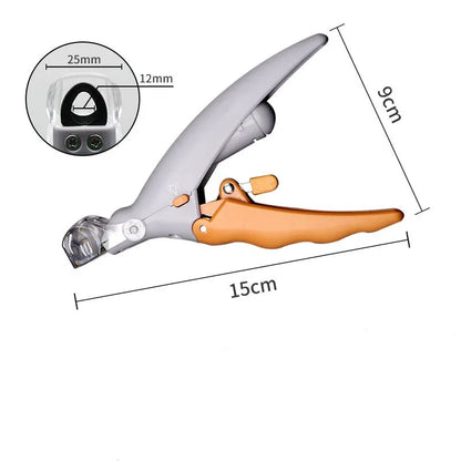 Coupe-Ongles LED Lumineux pour Animal — Loupe Grossissante 5x