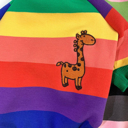Pull Arc-en-Ciel pour Chien & Chat — Velours, Épais