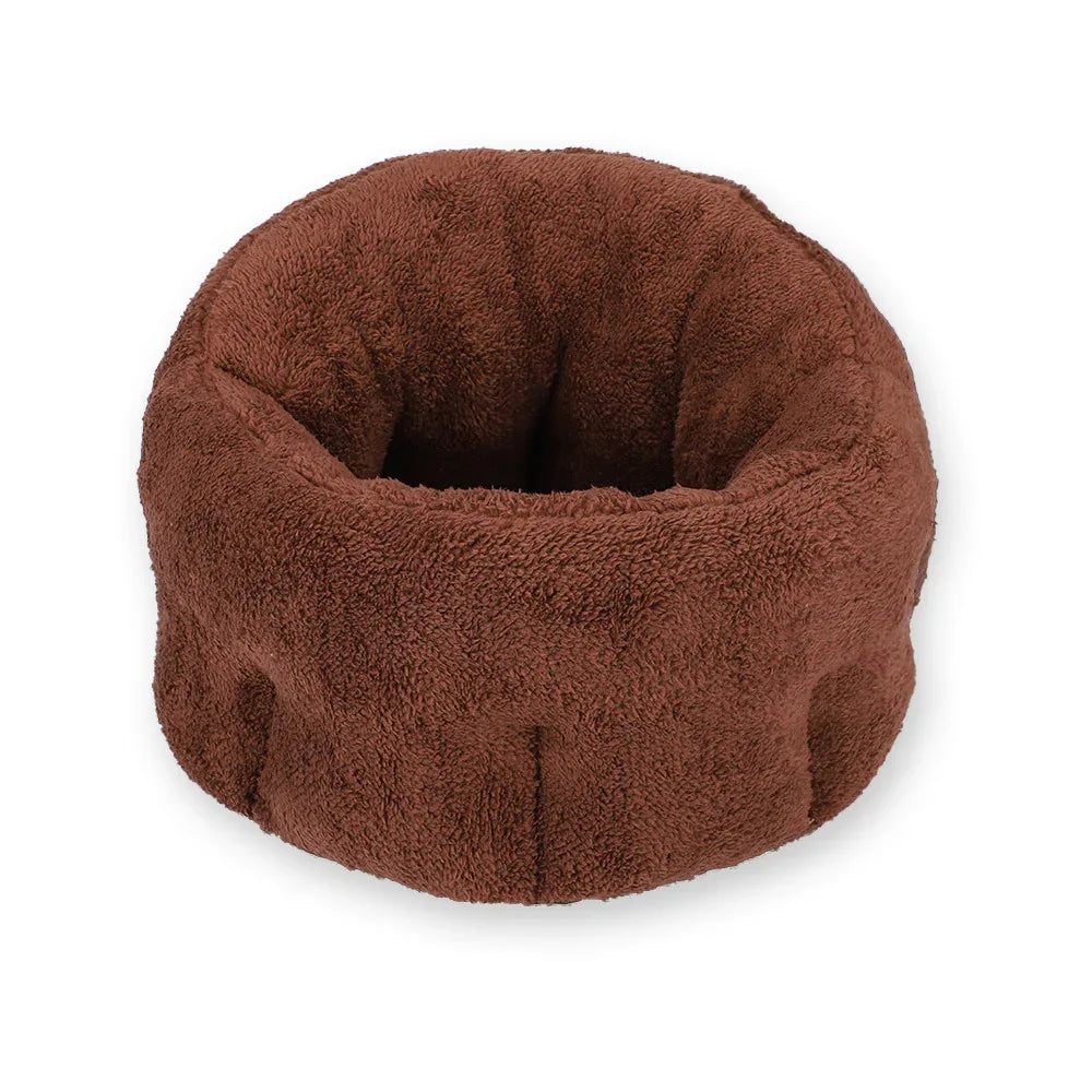 Maison-Lit en Peluche pour Chien & Chat — Coton Doux