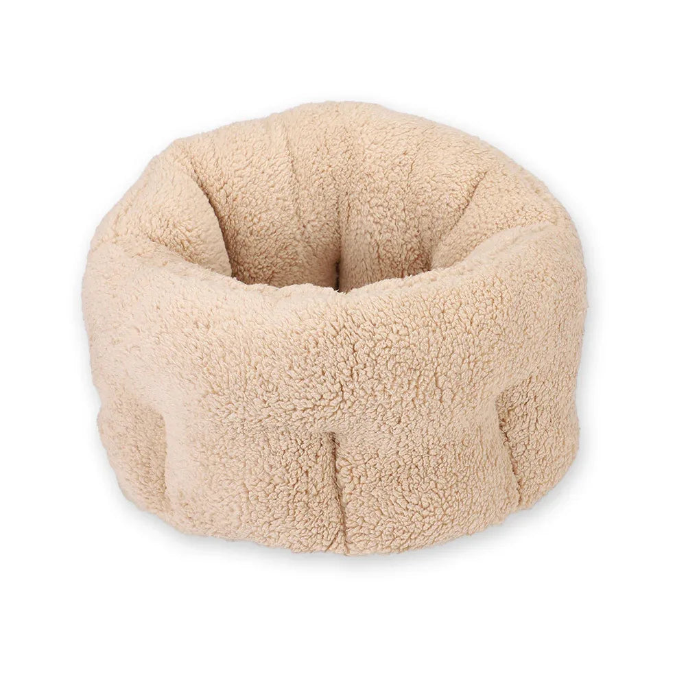 Maison-Lit en Peluche pour Chien & Chat — Coton Doux