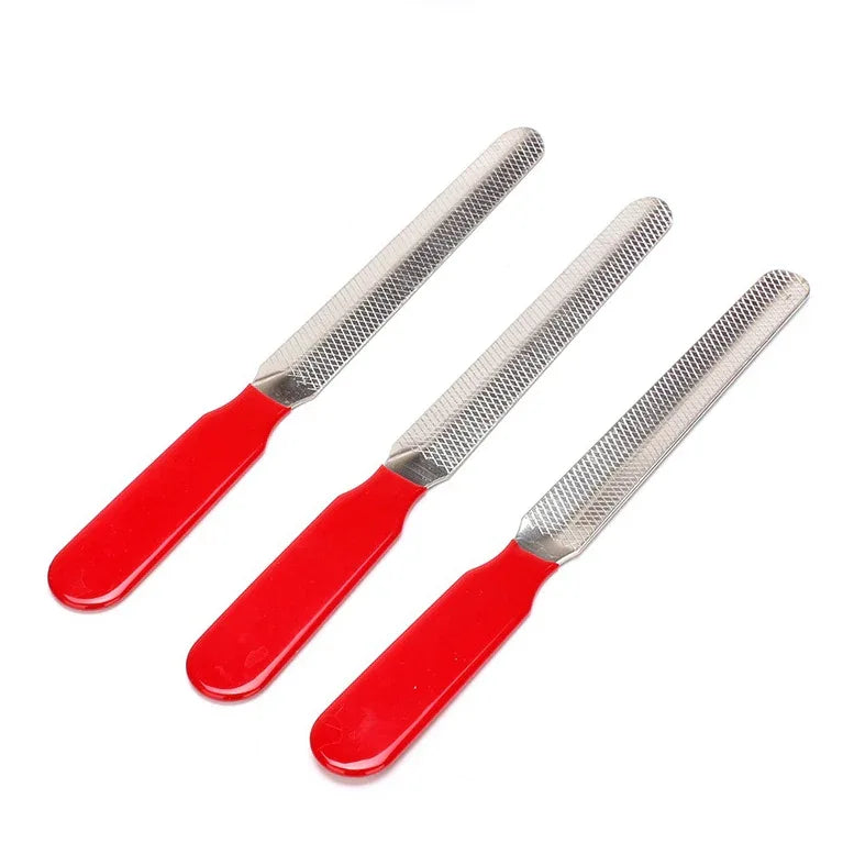 Coupe-Ongles Inox pour Chien & Chat — Tailles S & L, Rouge