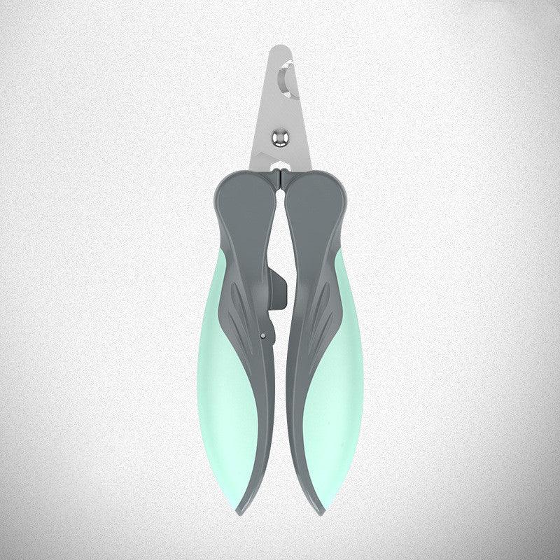 Coupe-Ongles pour Chien Poignée Caoutchouc — Lame Inox, 3 Coloris
