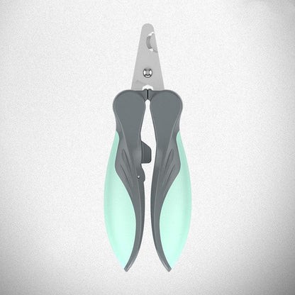 Coupe-Ongles pour Chien Poignée Caoutchouc — Lame Inox, 3 Coloris