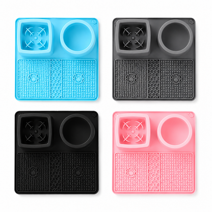 Tapis de léchage en Silicone — Chiens et Chats