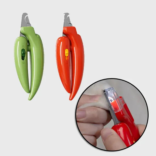 Coupe-Ongles LED Ligne de Sang pour Chien & Chat — Précision & Sécurité