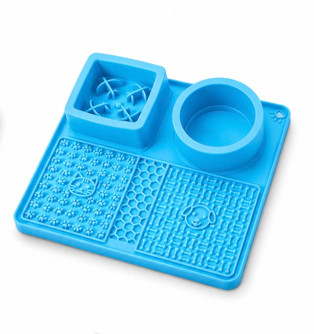 Tapis de léchage en Silicone — Chiens et Chats