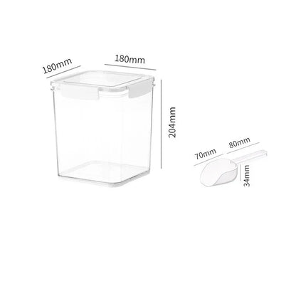 Seau de Stockage Alimentaire pour Animaux — Silicone, Hermétique