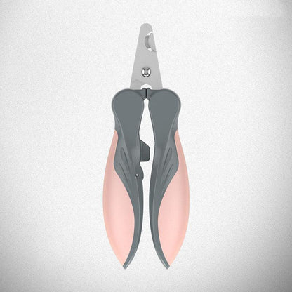 Coupe-Ongles pour Chien Poignée Caoutchouc — Lame Inox, 3 Coloris