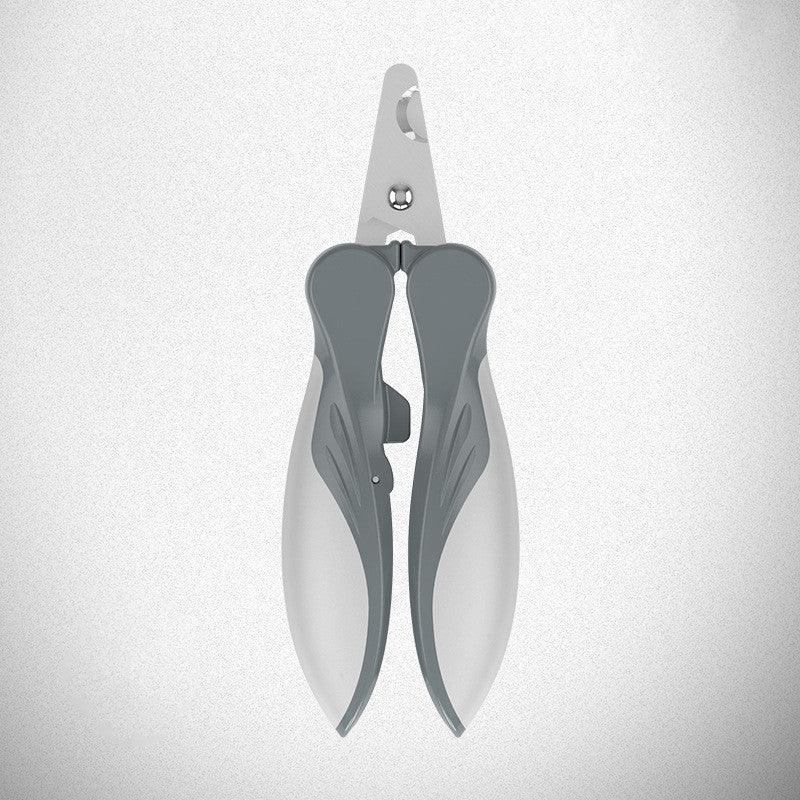 Coupe-Ongles pour Chien Poignée Caoutchouc — Lame Inox, 3 Coloris