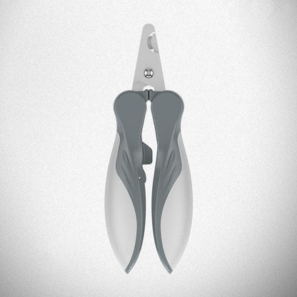 Coupe-Ongles pour Chien Poignée Caoutchouc — Lame Inox, 3 Coloris