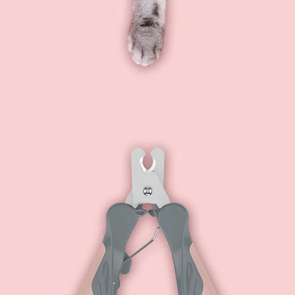 Coupe-Ongles pour Chien Poignée Caoutchouc — Lame Inox, 3 Coloris