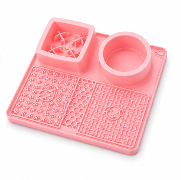 Tapis de léchage en Silicone — Chiens et Chats