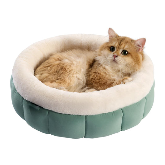 Donut Dog & Cat Bed — Round, Washable, XS to XL