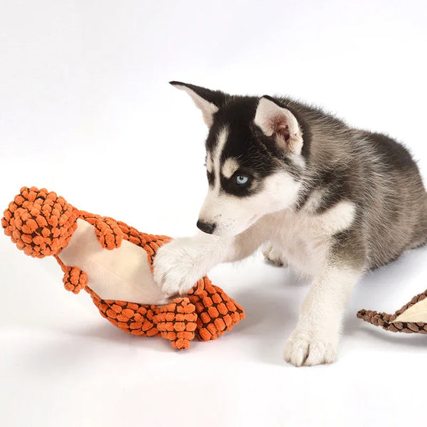 Jouet en Peluche Dinosaure Cartoon pour Chien & Chat