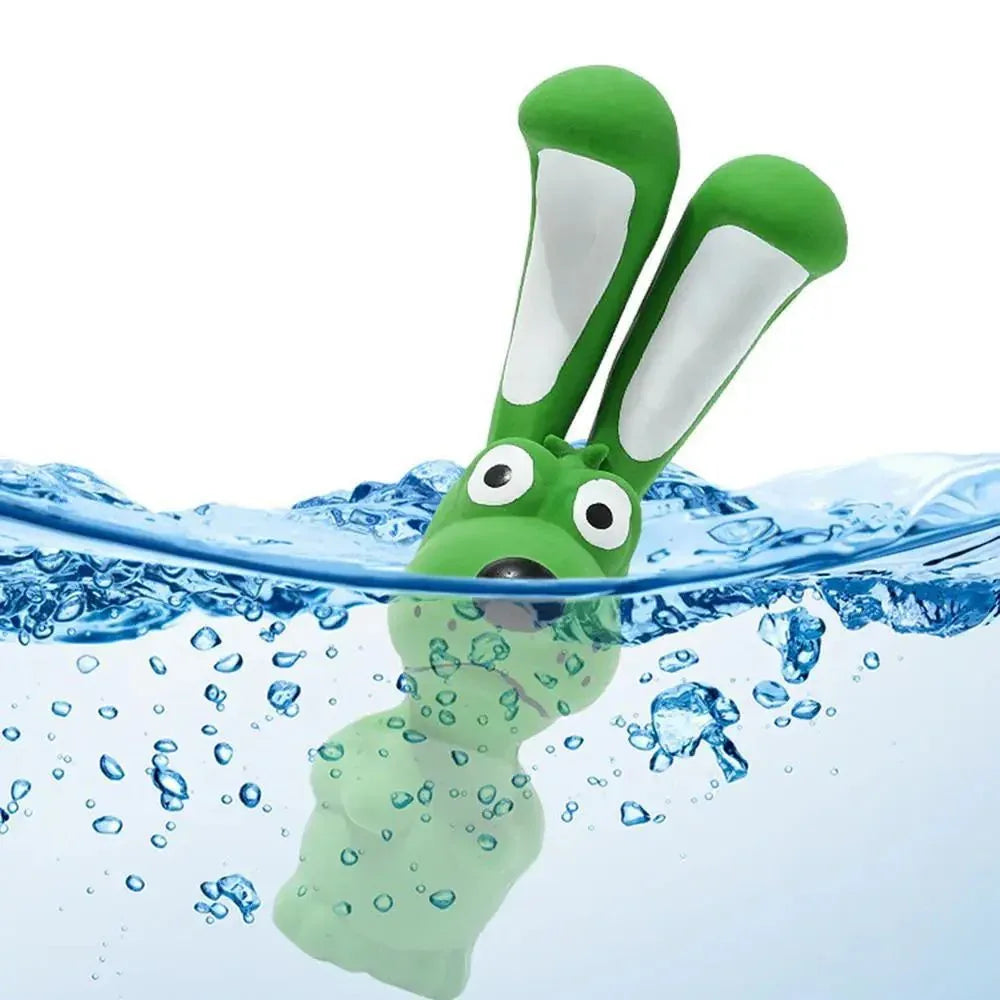 Jouet Couineur Hippopotame en Latex pour Chien — Souple, Froissable & Interactif