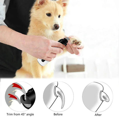 Lime à Ongles Électrique pour Chien — Rechargeable USB, Silencieuse