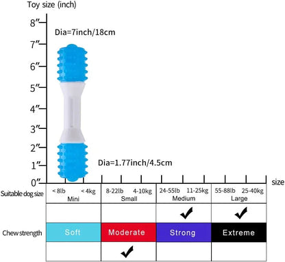 Jouet de Dentition pour Chiot — TPR, Soin Dentaire, 2–8 Mois