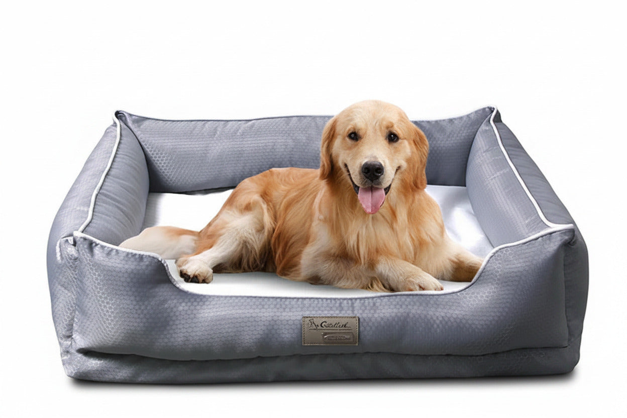 Panier pour Chien avec Housse Amovible — Lavable, Confortable