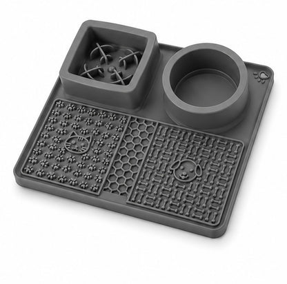 Tapis de léchage en Silicone — Chiens et Chats
