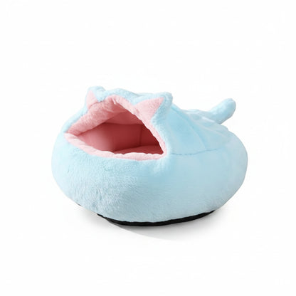 Niche en Peluche Épaisse pour Chien & Chat — Chaude, Douce