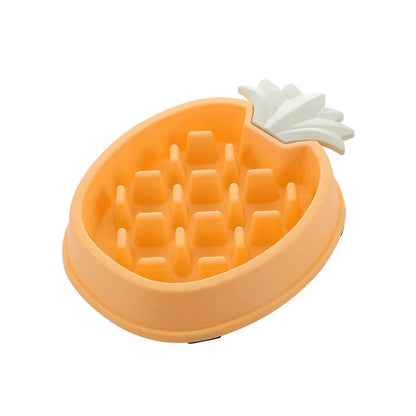 Bol Distributeur Lent — Plastique Alimentaire, Chiens & Chats