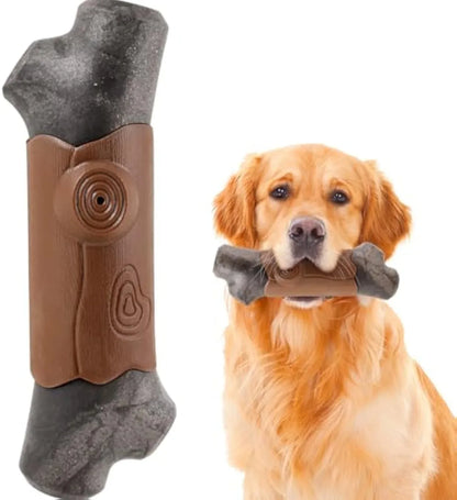Jouet à Mâcher Indestructible pour Chien — Arôme Bacon, Couineur, Grandes Races