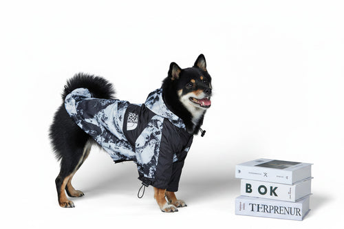 Manteau Coupe-Vent Chaud pour Chien — Polyester, Style Casual
