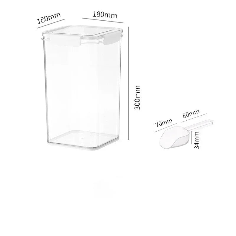 Seau de Stockage Alimentaire pour Animaux — Silicone, Hermétique