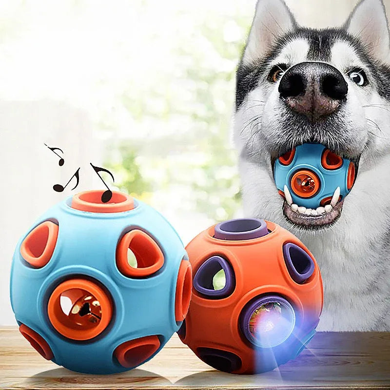 Balle Sonore et Lumineuse pour Chien