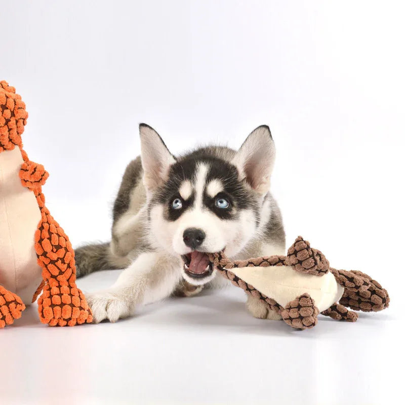 Jouet en Peluche Dinosaure Cartoon pour Chien & Chat